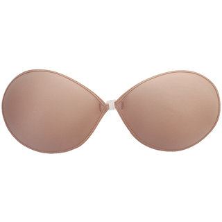 Usynlig Push up BH i Beige